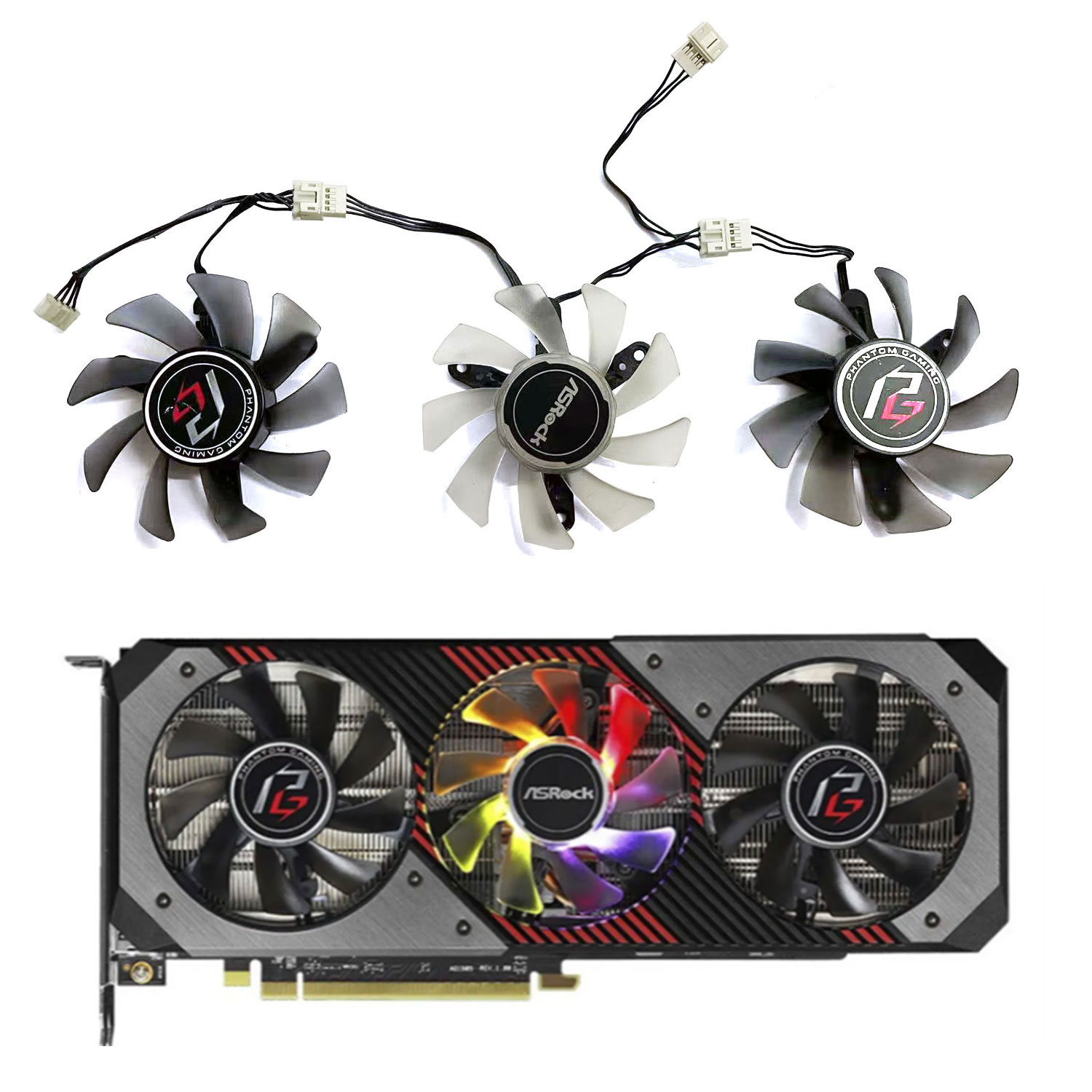 Lga1700 Itx Motherboard Ddr5 - Soğutucu Fan 75MM 4PIN PVA080E12R ASRock