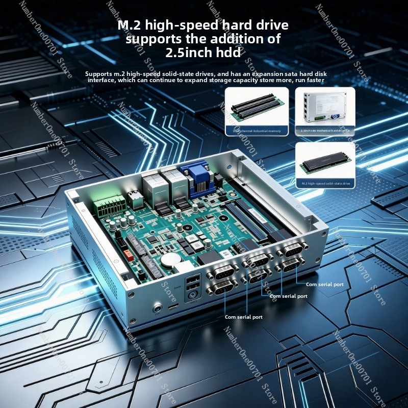 Fanless Industrial Pc Rs485 Core I7 - Fansız Gömülü Endüstriyel Mini PC 6