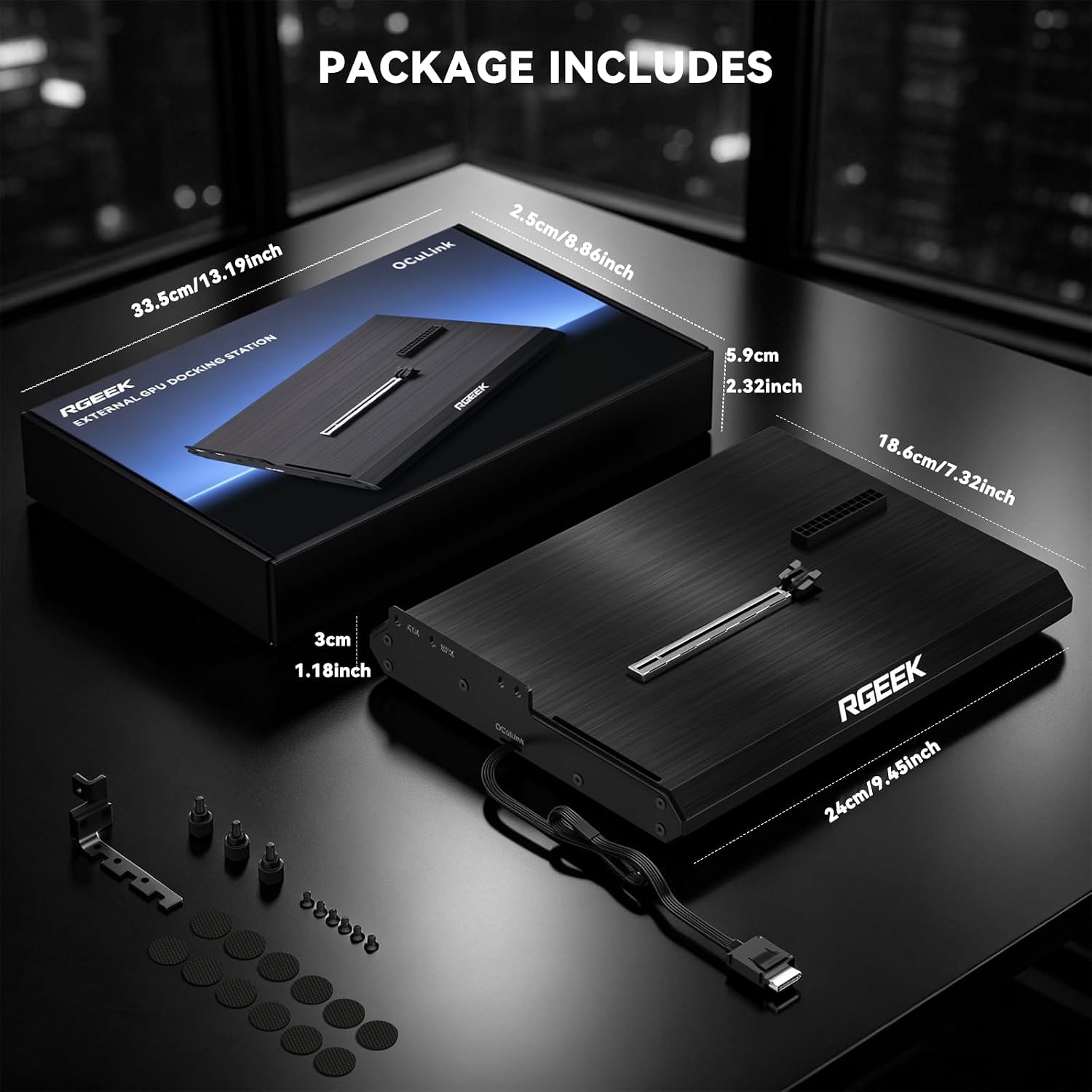 OCuLink eGPU Dock PCIe 5.0 x4  - Oculink Egpu Mini Pc incelemesi ve fiyatı